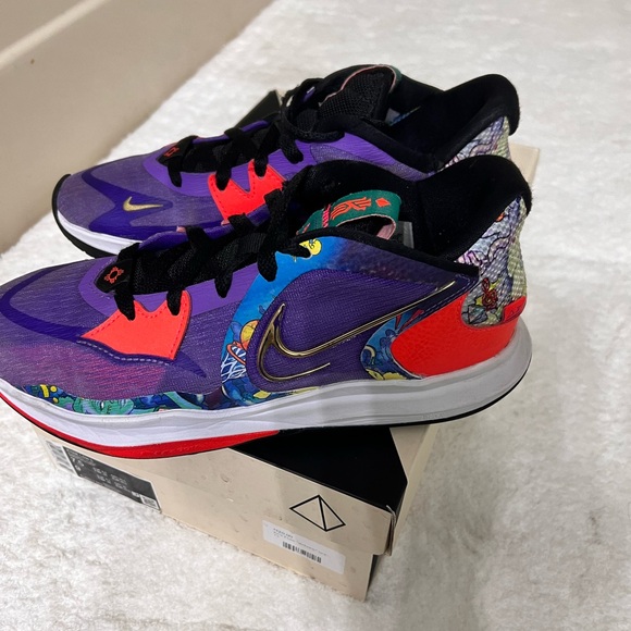 Nike Other - Nike Kyrie 5 Low 'Jewell Loyd Mural'Purple Sneaker Size 7.5 brand new box great